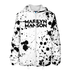 Мужская куртка 3D с принтом MARILYN MANSON в городе Новоалтайск, ткань верха — 100% полиэстер, подклад — флис | прямой крой, подол и капюшон оформлены резинкой с фиксаторами, два кармана без застежек по бокам, один большой потайной карман на груди. Карман на груди застегивается на липучку | him | korn | nightwish | rock | zombie | великий | гитара | готика | готические | грязный | грязь | логотипы рок групп | металл | металлика | металлист | музыка | музыкальные | мэрилин мэнсон | рок группа | рокер
