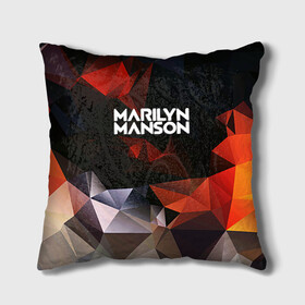 Подушка 3D с принтом MARILYN MANSON в городе Новоалтайск, наволочка – 100% полиэстер, наполнитель – холлофайбер (легкий наполнитель, не вызывает аллергию). | состоит из подушки и наволочки. Наволочка на молнии, легко снимается для стирки | geometry | him | korn | nightwish | rock | zombie | великий | геометрические | гитара | готика | готические | логотипы рок групп | металл | металлика | металлист | музыка | музыкальные | мэрилин мэнсон | рок группа