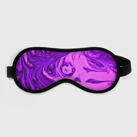 Маска для сна 3D с принтом PurpleDEL в городе Новоалтайск, внешний слой — 100% полиэфир, внутренний слой — 100% хлопок, между ними — поролон |  | abstraction | liquid | purple | stains | watercolor | абстракция | акварель | жидкий | разводы | фиолетовый