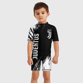 Детский купальный костюм 3D с принтом JUVENTUS / ЮВЕНТУС в городе Новоалтайск, Полиэстер 85%, Спандекс 15% | застежка на молнии на спине | ball | club | dtynec | foot | football | italy | juventus | logo | ronaldo | sport | team | дибала | италия | клуб | лого | логотип | логотипы | огмутегы | роналдо | сборная | символ | символы | спорт | форма | футбол | футболист | футболисту | 