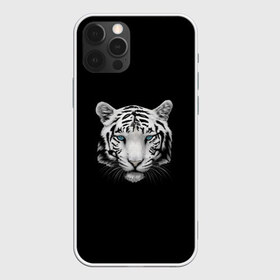 Чехол для iPhone 12 Pro Max с принтом тигр белый тигр в городе Новоалтайск, Силикон |  | белый тигр | тигр