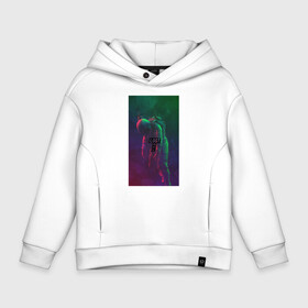 Детское худи Oversize хлопок с принтом GLITCH 1 13 в городе Новоалтайск, френч-терри — 70% хлопок, 30% полиэстер. Мягкий теплый начес внутри —100% хлопок | боковые карманы, эластичные манжеты и нижняя кромка, капюшон на магнитной кнопке | art | glitch | глюк | искусство ошибки | скачок напряжения | цифровые ошибки | цифровые файлы