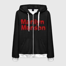 Мужская толстовка 3D на молнии с принтом Marilyn Manson в городе Новоалтайск, 100% полиэстер | длина до линии бедра, манжеты и пояс оформлены мягкой тканевой резинкой, двухслойный капюшон со шнурком для регулировки, спереди молния, по бокам два кармана | goth | gothic | manson | marilyn | metal | mm | music | rock | гот | готы | метал | мэнсон | мэрилин | рок