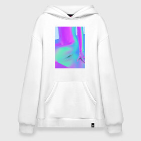 Худи SuperOversize хлопок с принтом GLITCH 1-1-75-3 в городе Новоалтайск, 70% хлопок, 30% полиэстер, мягкий начес внутри | карман-кенгуру, эластичная резинка на манжетах и по нижней кромке, двухслойный капюшон
 | art | glitch | глюк | искусство ошибки | скачок напряжения | цифровые ошибки | цифровые файлы