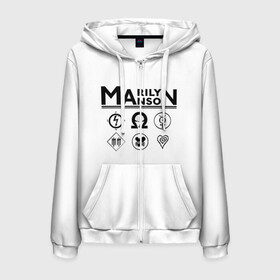 Мужская толстовка 3D на молнии с принтом Marilyn Manson в городе Новоалтайск, 100% полиэстер | длина до линии бедра, манжеты и пояс оформлены мягкой тканевой резинкой, двухслойный капюшон со шнурком для регулировки, спереди молния, по бокам два кармана | manson | marilyn | marilyn manson | мэнсон | мэрилин | мэрилин мэнсон