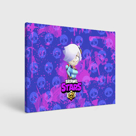 Холст прямоугольный с принтом Colette - Brawl Stars в городе Новоалтайск, 100% ПВХ |  | brawlstars | collete | starr park | supercell | бравл | бравлер | бравлпасс | бравлстарс | бравлстарсигра | бравлы | звездный парк | колет | колета | колетт | колетта | новый перс | перс бравл | псих | старр парк