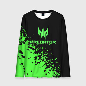 Мужской лонгслив 3D с принтом ХИЩНИК | PREDATOR в городе Новоалтайск, 100% полиэстер | длинные рукава, круглый вырез горловины, полуприлегающий силуэт | Тематика изображения на принте: action | alien | aliens | arnold schwarzenegger | predator | predator 2 | predator hunting grounds | predator hunting grounds gameplay | predator laugh | predator movie | predator vs | predators | the predator