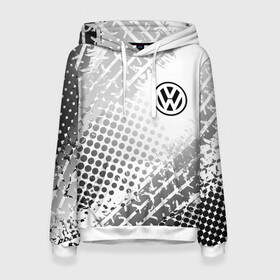 Женская толстовка 3D с принтом Volkswagen в городе Новоалтайск, 100% полиэстер  | двухслойный капюшон со шнурком для регулировки, мягкие манжеты на рукавах и по низу толстовки, спереди карман-кенгуру с мягким внутренним слоем. | volkswagen | vw | vw значок | vw лого | vw марка | vw эмблема | wv | значок vw | значок фольксваген | лого автомобиля | лого вольцваген | логотип vw | фольксваген | фольцваген