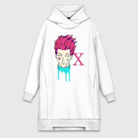 Платье-худи хлопок с принтом H x H лого в городе Новоалтайск,  |  | anime | hisoka | hunter x hunter | аниме | манга | охотник х охотник | хантер хантер | хантеры | хисока
