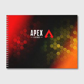 Альбом для рисования с принтом APEX LEGENDS АПЕКС ЛЕГЕНД в городе Новоалтайск, 100% бумага
 | матовая бумага, плотность 200 мг. | Тематика изображения на принте: apex | game | games | legend | legends | logo | апекс | битва | игра | игры | королевская | легенд | легендс | лого | логотип | логотипы | символ | символы