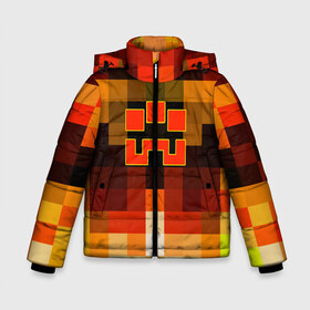 Зимняя куртка для мальчиков 3D с принтом Minecraft Dungeons в городе Новоалтайск, ткань верха — 100% полиэстер; подклад — 100% полиэстер, утеплитель — 100% полиэстер | длина ниже бедра, удлиненная спинка, воротник стойка и отстегивающийся капюшон. Есть боковые карманы с листочкой на кнопках, утяжки по низу изделия и внутренний карман на молнии. 

Предусмотрены светоотражающий принт на спинке, радужный светоотражающий элемент на пуллере молнии и на резинке для утяжки | blox | creeper | dungeons | geometry | logo games | orange | pixel | red | steve | алекс | геометрия | детям | крипер | куб | логотипы игр | майнкрафт | мальчикам | мобы | огненный | огонь | пигги | пиксель | пиксельный | подземелья