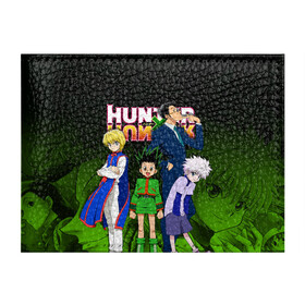 Обложка для студенческого билета с принтом Hunter x Hunter в городе Новоалтайск, натуральная кожа | Размер: 11*8 см; Печать на всей внешней стороне | anime | hunter x hunter | аниме | гон фрикс | манга | охотник х охотник | хантер хантер | хантеры