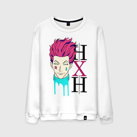 Мужской свитшот хлопок с принтом Hunter x Hunter, Hisoka в городе Новоалтайск, 100% хлопок |  | anime | hisoka | hunter x hunter | аниме | манга | охотник х охотник | хантер хантер | хантеры