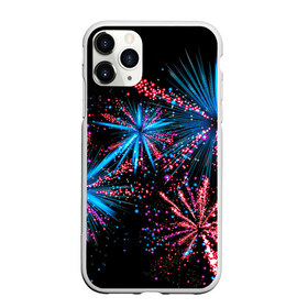 Чехол для iPhone 11 Pro Max матовый с принтом Праздничный фейерверк в городе Новоалтайск, Силикон |  | Тематика изображения на принте: happy | new year | блестящие | взрыв | день рождения | звезды | искры | лучи | неоновые | новогодние | новый год | ночные | ночь | огни | подарок | праздник | радость | рождество | салют | свадьба | свет