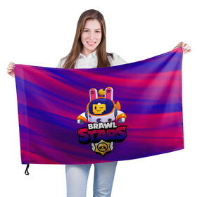 Флаг 3D с принтом ЛУННЫЙ СПРУТ BRAWL STARS в городе Новоалтайск, 100% полиэстер | плотность ткани — 95 г/м2, размер — 67 х 109 см. Принт наносится с одной стороны | 8 bit | brawl | crow | leon | max | mecha | moon sprout | nani | rogue | sally | spike | sprout | stars | werewolf | wolf | бравл | волк | ворон | заяц | леон | лунный спрут | макс | мортис | нани | оборотень | ребенку | робот | салли 