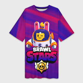Платье-футболка 3D с принтом ЛУННЫЙ СПРУТ BRAWL STARS в городе Новоалтайск,  |  | 8 bit | brawl | crow | leon | max | mecha | moon sprout | nani | rogue | sally | spike | sprout | stars | werewolf | wolf | бравл | волк | ворон | заяц | леон | лунный спрут | макс | мортис | нани | оборотень | ребенку | робот | салли 
