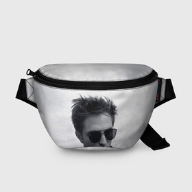 Поясная сумка 3D с принтом ROBERT PATTINSON в городе Новоалтайск, 100% полиэстер | плотная ткань, ремень с регулируемой длиной, внутри несколько карманов для мелочей, основное отделение и карман с обратной стороны сумки застегиваются на молнию | batman | devil all the time | robert pattinson | the batman | twilight | бетмен | бэтмен | дьявол всегда здесь | роберт паттинсон | сумерки