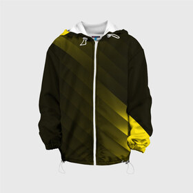 Детская куртка 3D с принтом SPORT WEAR в городе Новоалтайск, 100% полиэстер | застежка — молния, подол и капюшон оформлены резинкой с фиксаторами, по бокам — два кармана без застежек, один потайной карман на груди, плотность верхнего слоя — 90 г/м2; плотность флисового подклада — 260 г/м2 | abstraction | geometry | neon | sport | sport wear | texture | абстракция | брызги | геометрия | краски | красный | линии | неон | неоновый | полосы | соты | спорт | спортивная одежда | спортивная форма | текстура | фигуры