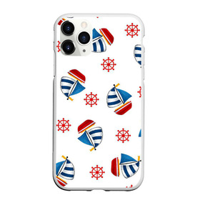 Чехол для iPhone 11 Pro матовый с принтом Морская атмосфера в городе Новоалтайск, Силикон |  | Тематика изображения на принте: арт | белый | корабли | корабль | красный | море | рисунок | синий | штурвал | яхта | яхты