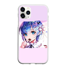 Чехол для iPhone 11 Pro Max матовый с принтом Аниме девушка в городе Новоалтайск, Силикон |  | 