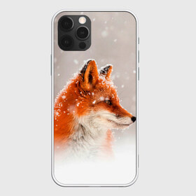 Чехол для iPhone 12 Pro Max с принтом Лиса и снег в городе Новоалтайск, Силикон |  | Тематика изображения на принте: fox | foxy | животные | звери | зима | зимняя | лиса | лисичка | лисы | природа | снег | снежная