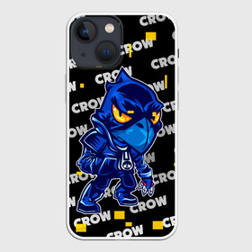 Чехол для iPhone 13 mini с принтом BRAWL STARS CROW в городе Новоалтайск,  |  | brawl | brawl stars | crow | leon | stars | бравл старс | брол старс | игра | кров | кроу | леон | мобильная игра | мобильные игры