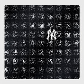 Магнитный плакат 3Х3 с принтом New York Yankees в городе Новоалтайск, Полимерный материал с магнитным слоем | 9 деталей размером 9*9 см | Тематика изображения на принте: baseball | fashion | game | glitch | new york | sport | бейсбол | игра | мода | нью йорк | спорт