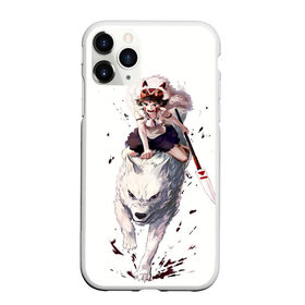 Чехол для iPhone 11 Pro Max матовый с принтом Принцесса Мононоке в городе Новоалтайск, Силикон |  | аниме | мой сосед тоторо | небесный замок лапута | хаяо миядзаки