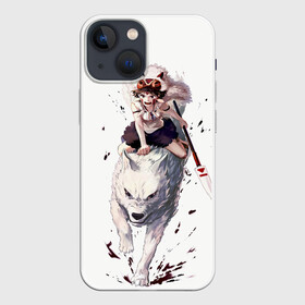 Чехол для iPhone 13 mini с принтом Принцесса Мононоке в городе Новоалтайск,  |  | аниме | мой сосед тоторо | небесный замок лапута | хаяо миядзаки