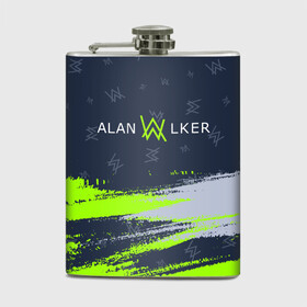 Фляга с принтом ALAN WALKER / АЛАН УОКЕР в городе Новоалтайск, металлический корпус | емкость 0,22 л, размер 125 х 94 мм. Виниловая наклейка запечатывается полностью | Тематика изображения на принте: alan | faded | house | logo | music | walker | алан | вокер | волкер | диджей | лого | логотип | логотипы | музыка | музыкант | символ | символы | танцеальная | уокер | хаус | электронная