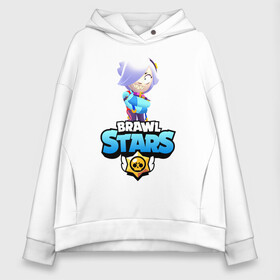 Женское худи Oversize хлопок с принтом BRAWL STARS COLLETE в городе Новоалтайск, френч-терри — 70% хлопок, 30% полиэстер. Мягкий теплый начес внутри —100% хлопок | боковые карманы, эластичные манжеты и нижняя кромка, капюшон на магнитной кнопке | 8 bit | brawl | brawl stars collete | crow | leon | max | mecha | nani | rogue | sally | spike | sprout | stars | werewolf | wolf | бравл | волк | ворон | колетт | леон | макс | мортис | нани | оборотень | ребенку | робот | салли | спр