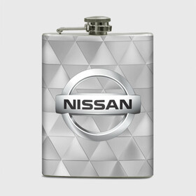 Фляга с принтом NISSAN. в городе Новоалтайск, металлический корпус | емкость 0,22 л, размер 125 х 94 мм. Виниловая наклейка запечатывается полностью | abstract | auto | brand | car | geometry | nissan | nиссан | sport | texture | абстракция | авто | автомобильные | бренд | геометрия | классика | машины | модные | спорт | стиль | текстура