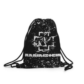 Рюкзак-мешок 3D с принтом Rammstein в городе Новоалтайск, 100% полиэстер | плотность ткани — 200 г/м2, размер — 35 х 45 см; лямки — толстые шнурки, застежка на шнуровке, без карманов и подкладки | music | rammstein | rock | индастриал метал | метал группа | музыка | музыкальная группа | немецкая метал группа | рамштайн | рок | хард рок
