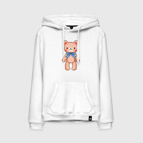Мужская толстовка с принтом Pixel Bear в городе Новоалтайск, френч-терри, мягкий теплый начес внутри (100% хлопок) | карман-кенгуру, эластичные манжеты и нижняя кромка, капюшон с подкладом и шнурком | bear | pixel | pixel bear | медведь | милый медведь | милый мишка | мишка | пиксельный медведь | пиксельный плюшевый мишка | плюшевый медведь | плюшевый мишка