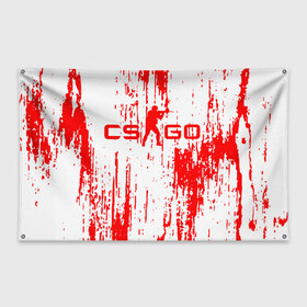 Флаг-баннер с принтом Counter-Strike в городе Новоалтайск, 100% полиэстер | размер 67 х 109 см, плотность ткани — 95 г/м2; по краям флага есть четыре люверса для крепления | counter strike | cs:go | esport | faze clan | games | steam | игроки | игролюбители | игроманы | игры | киберспорт | компьютерная игра | контр страйк | контр террористы | кс го | кс гоу | стим | стрелялки | фазе клан