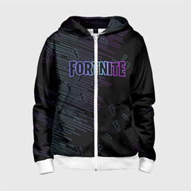 Детская толстовка 3D на молнии с принтом FORTNITE в городе Новоалтайск, 100% полиэстер |  манжеты и пояс оформлены широкой мягкой резинкой, двухслойный капюшон со шнурком для регулировки, спереди карманы и застежка-молния
 | archetype | fortnite | fortnite 2 | fortnite x | ikonik | marshmello | raven | архетип | ворон | иконик | маршмелло | фортнайт | фортнайт 2 | фортнайт глава 2