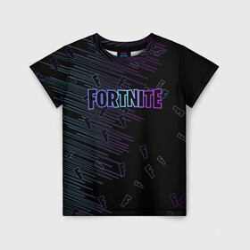 Детская футболка 3D с принтом FORTNITE в городе Новоалтайск, 100% гипоаллергенный полиэфир | прямой крой, круглый вырез горловины, длина до линии бедер, чуть спущенное плечо, ткань немного тянется | archetype | fortnite | fortnite 2 | fortnite x | ikonik | marshmello | raven | архетип | ворон | иконик | маршмелло | фортнайт | фортнайт 2 | фортнайт глава 2