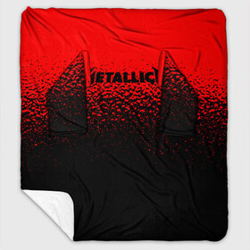 Плед с рукавами с принтом Metallica в городе Новоалтайск, 100% полиэстер | Закругленные углы, все края обработаны. Ткань не мнется и не растягивается. Размер 170*145 | metallica | music | rock | американская рок группа | метал группа | металлика | музыка | рок | рок группа | трэш метал | хеви метал