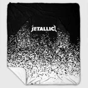 Плед с рукавами с принтом Metallica в городе Новоалтайск, 100% полиэстер | Закругленные углы, все края обработаны. Ткань не мнется и не растягивается. Размер 170*145 | metallica | music | rock | американская рок группа | метал группа | металлика | музыка | рок | рок группа | трэш метал | хеви метал