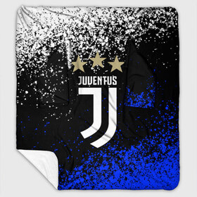 Плед с рукавами с принтом JUVENTUS в городе Новоалтайск, 100% полиэстер | Закругленные углы, все края обработаны. Ткань не мнется и не растягивается. Размер 170*145 | cr7 | juve | juventus | ronaldo | роналдо | ювентус