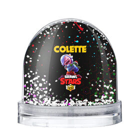 Снежный шар с принтом BRAWL STARS COLETTE. в городе Новоалтайск, Пластик | Изображение внутри шара печатается на глянцевой фотобумаге с двух сторон | 8 bit | brawl stars | colette | crow | gale | leon | max | mecha | mecha crow | mr.p | sally leon | shark | tara | virus 8 bit | werewolf leon | акула | берли | бравл старс | ворон | коллет | макс | оборотень