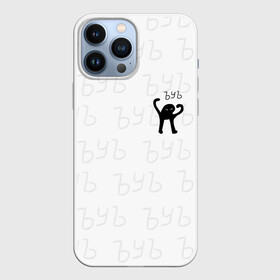 Чехол для iPhone 13 Pro Max с принтом ЪУЪ СЪУКА в городе Новоалтайск,  |  | Тематика изображения на принте: cat | mem | memes | злой | интернет | кот | мем | мем кот | приколы | съука | ъуъ | ъуъ съука