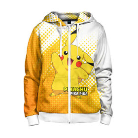 Детская толстовка 3D на молнии с принтом Pikachu Pika Pika в городе Новоалтайск, 100% полиэстер |  манжеты и пояс оформлены широкой мягкой резинкой, двухслойный капюшон со шнурком для регулировки, спереди карманы и застежка-молния
 | pika | pikachu | аниме | детская | детям | игры | молния | мышка | мышь | пика | пикачу | покемон | покемоны