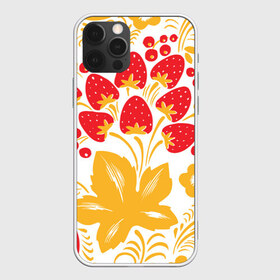 Чехол для iPhone 12 Pro Max с принтом Khokhloma 19 в городе Новоалтайск, Силикон |  | Тематика изображения на принте: 
