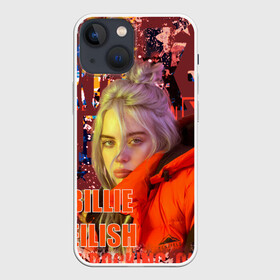 Чехол для iPhone 13 mini с принтом Билли Эйлиш в городе Новоалтайск,  |  | billie eilish | билли эйлиш | музыка | певица | текстура