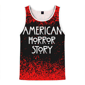 Мужская майка 3D с принтом American Horror Story в городе Новоалтайск, 100% полиэстер | круглая горловина, приталенный силуэт, длина до линии бедра. Пройма и горловина окантованы тонкой бейкой | american horror story | netflix | американ хоррор стори | американская история ужасов | драма | загадочные события | кино | мини сериал | нетфликс | очень странные дела | сериалы | триллер | ужасы | фантастика