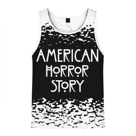 Мужская майка 3D с принтом American Horror Story в городе Новоалтайск, 100% полиэстер | круглая горловина, приталенный силуэт, длина до линии бедра. Пройма и горловина окантованы тонкой бейкой | american horror story | netflix | американ хоррор стори | американская история ужасов | драма | загадочные события | кино | мини сериал | нетфликс | очень странные дела | сериалы | триллер | ужасы | фантастика