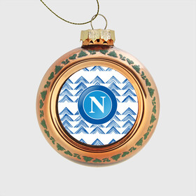Стеклянный ёлочный шар с принтом NAPOLI. в городе Новоалтайск, Стекло | Диаметр: 80 мм | fc | football | football club | napoli | sport | итальянский профессиональный футбольный клуб | наполи | неаполь | спорт | уефа | униформа | фирменные цвета | фк | футбол | футбольный клуб