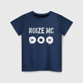 Детская футболка хлопок с принтом Noize MC. в городе Новоалтайск, 100% хлопок | круглый вырез горловины, полуприлегающий силуэт, длина до линии бедер | hip hop | noize mc | rock | актеры | иван алексеев | известные личности | ноиз мс | нойз мс | нойзе мс | певцы | рок | российские музыканты | хип хоп
