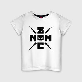 Детская футболка хлопок с принтом Noize MC. в городе Новоалтайск, 100% хлопок | круглый вырез горловины, полуприлегающий силуэт, длина до линии бедер | hip hop | noize mc | rock | актеры | иван алексеев | известные личности | ноиз мс | нойз мс | нойзе мс | певцы | рок | российские музыканты | хип хоп